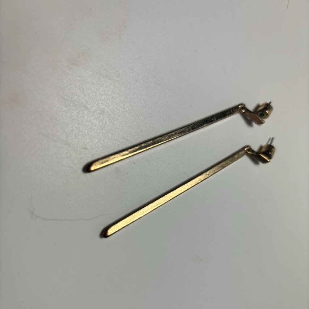 BCBG Gold tone earrings